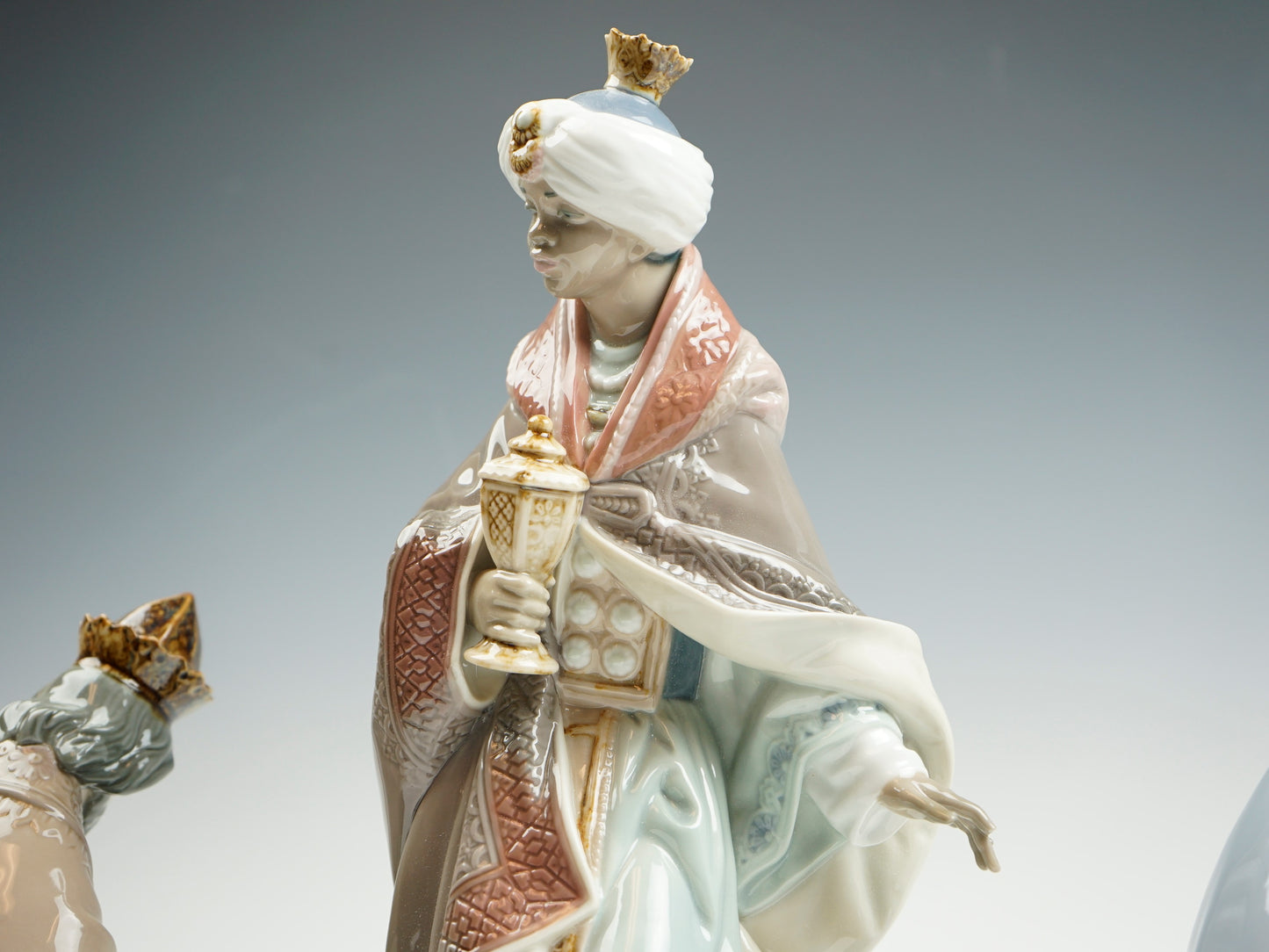 Lladro Spain Three Kings/ Wise Men Set w/ Original Box
