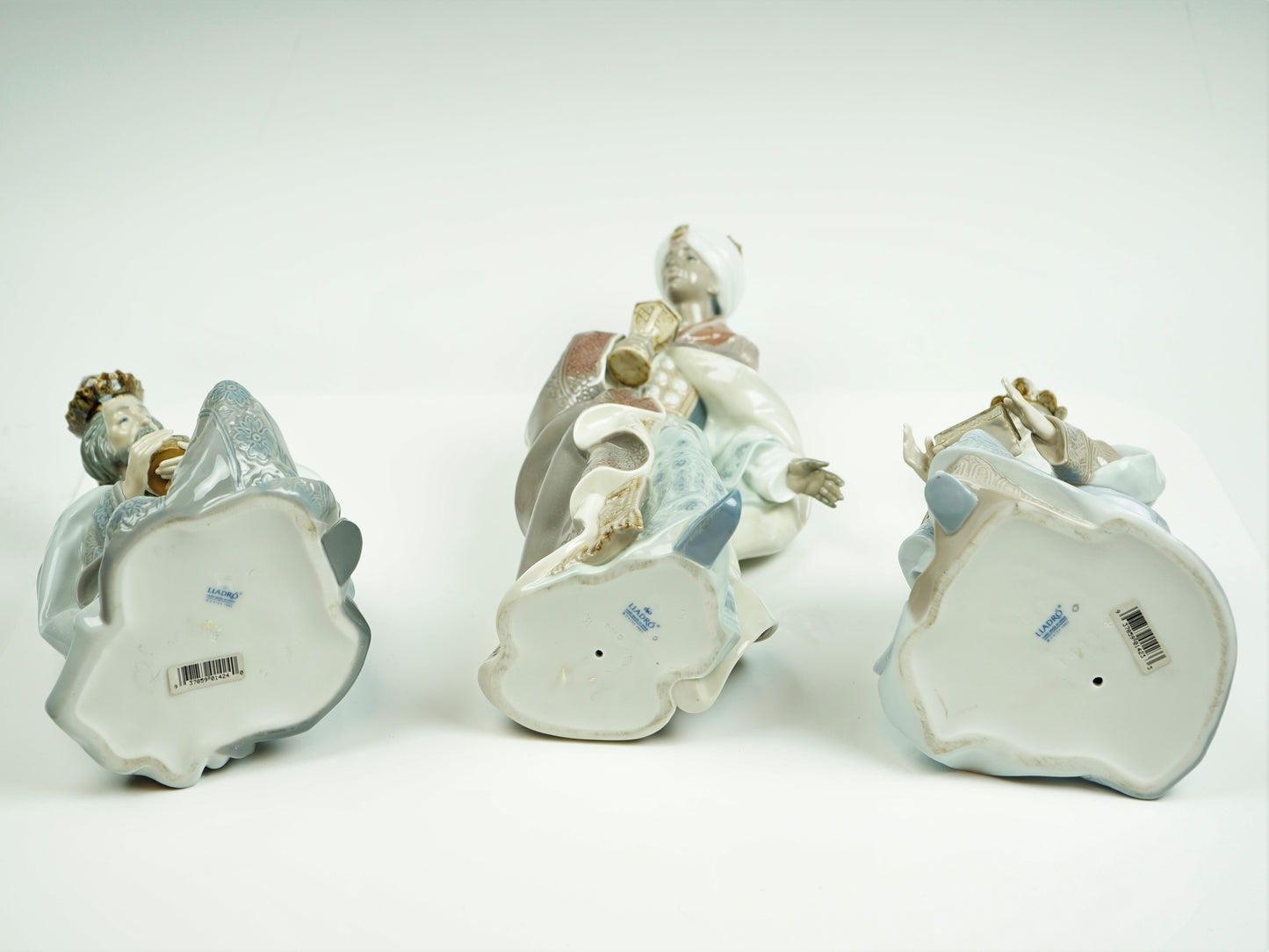 Lladro Spain Three Kings/ Wise Men Set w/ Original Box