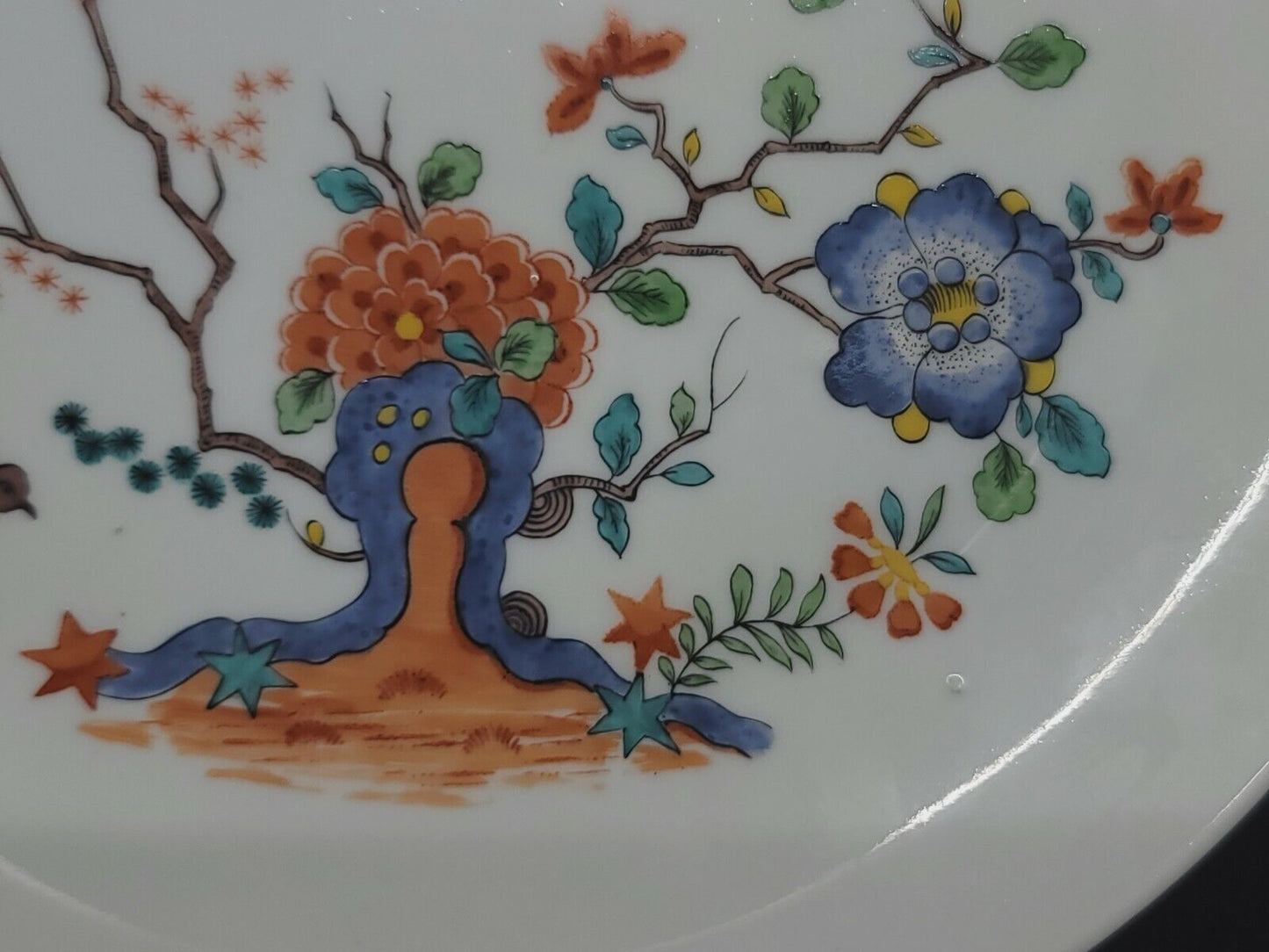 Meissen Porcelain Large KAKIEMON Decorative Plate10" -Painted by Ursula Hofmann
