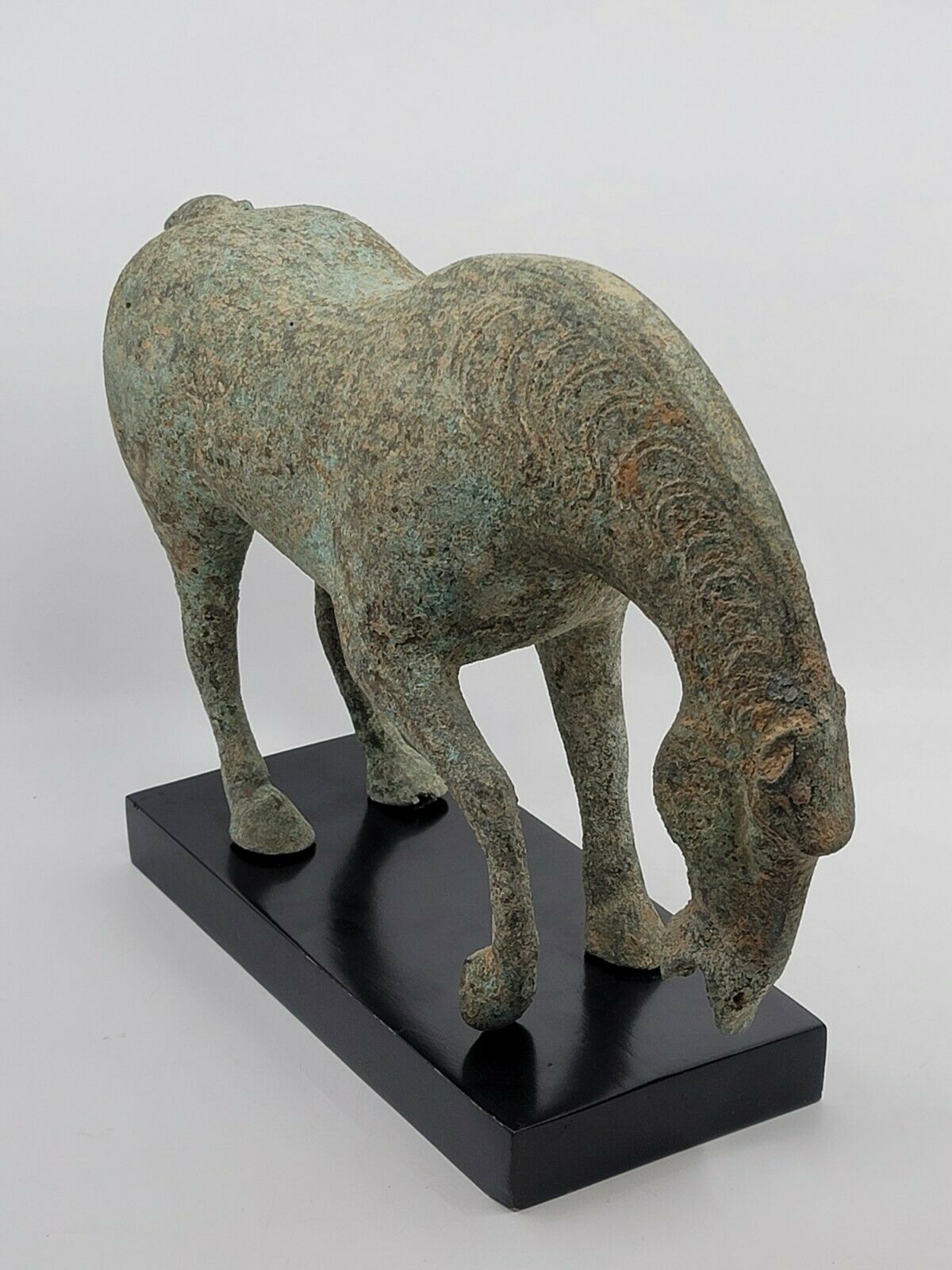 Chinese Bronze Tang Dynasty Style Horse Statue