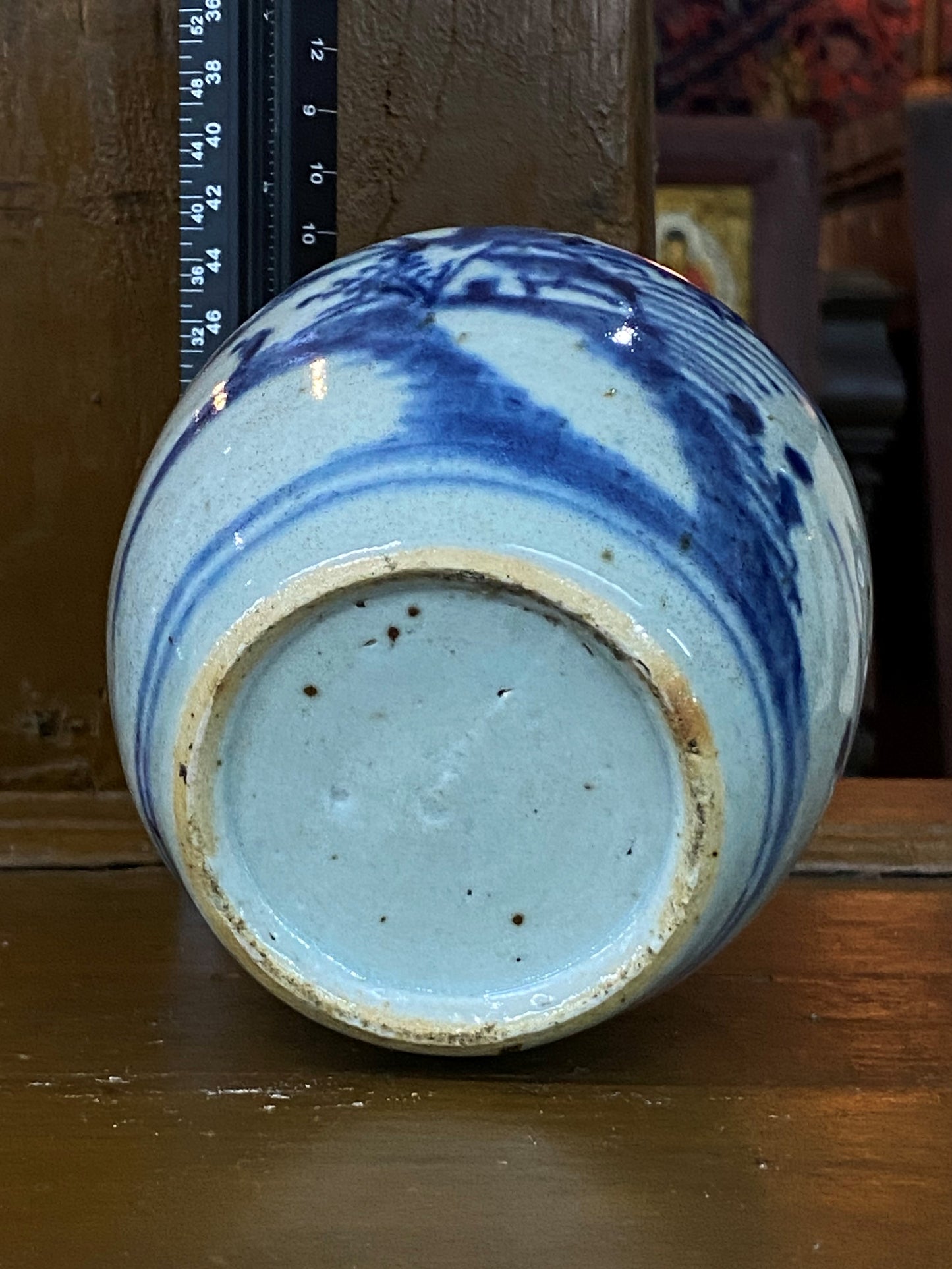 Chinese antique porcelain blue-and-white Jar