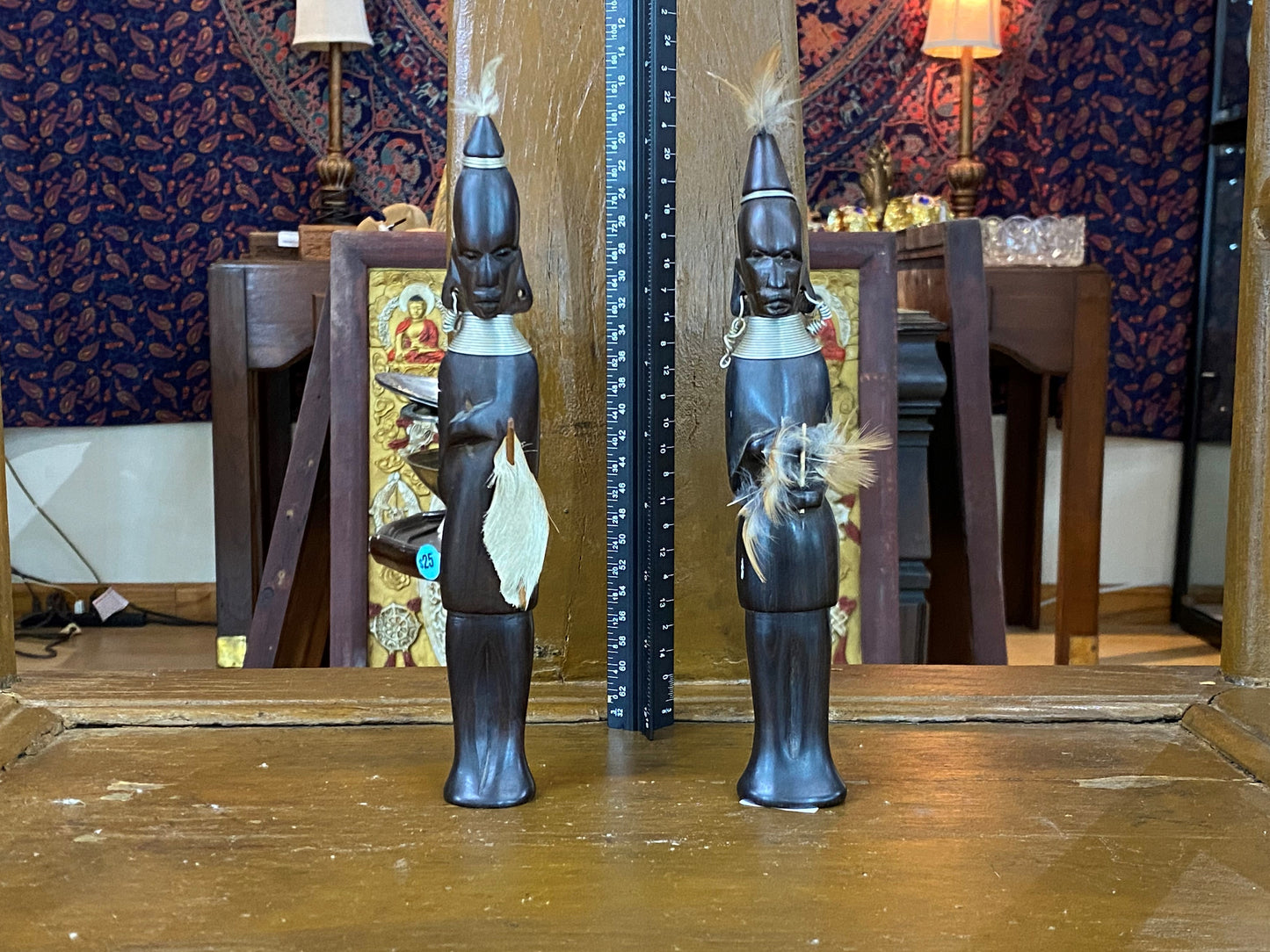 African Teak Wood Carving