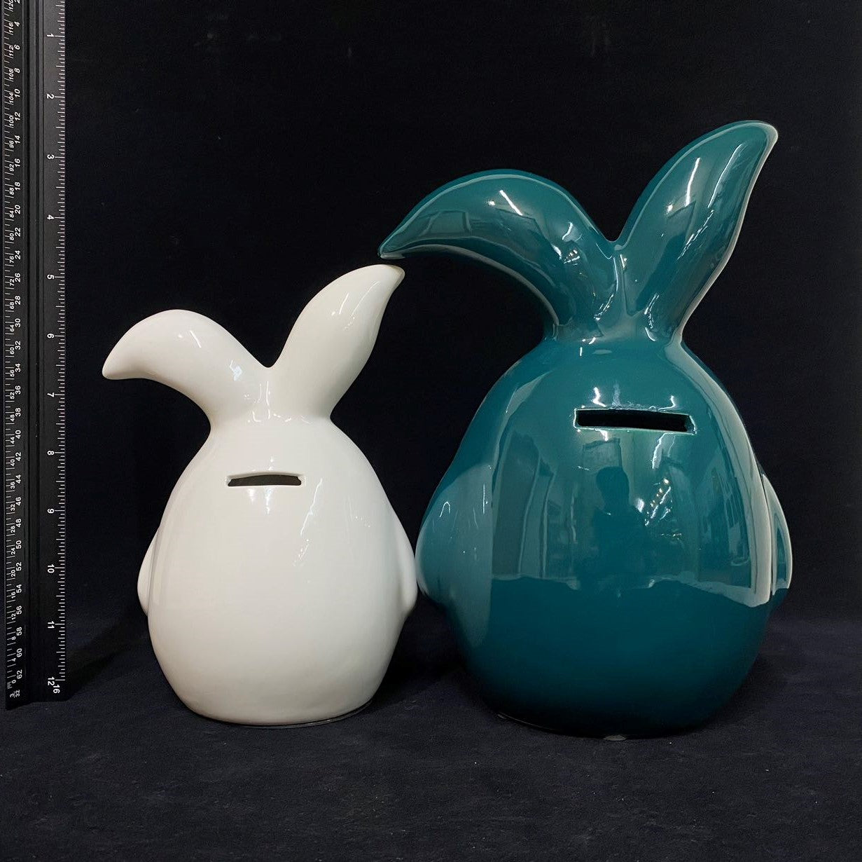 Porcelain animal piggy bank