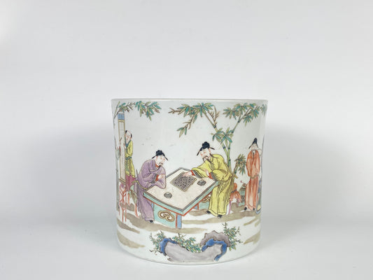Chinese Decoration Porcelain Brush Pot
