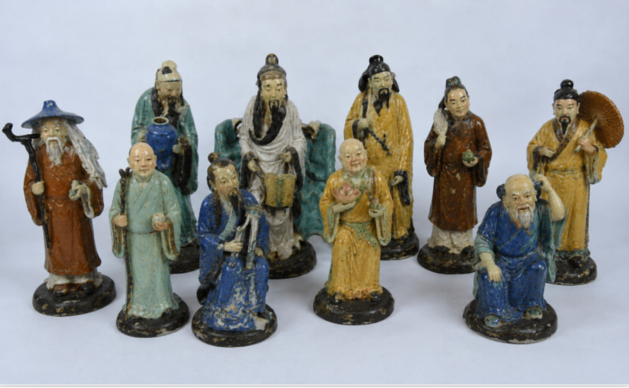 10 Chinese Decorative Ceramic Ornaments