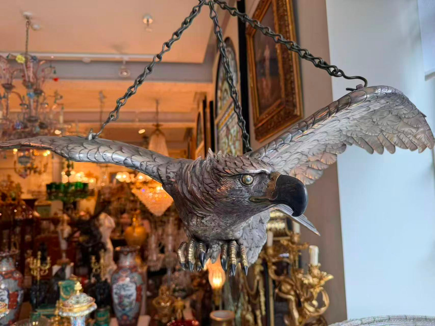 A Japanese Bronze Eagle