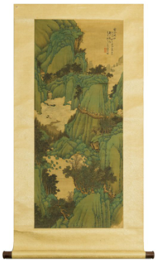 Four Chinese Decorative Paintings