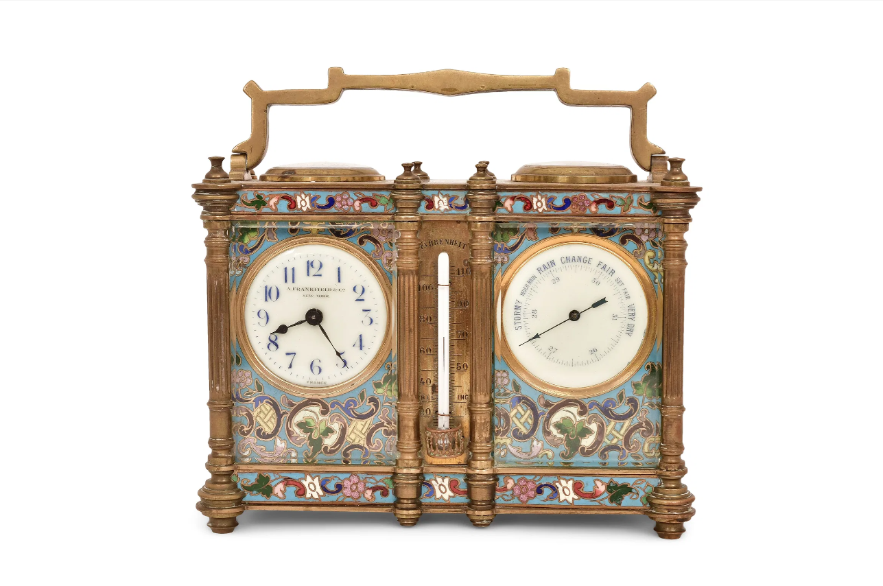Brass Mantle Clock