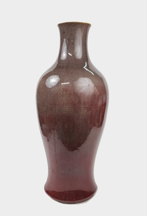 Chinese Decoration Porcelain Vase (Cut Neck)