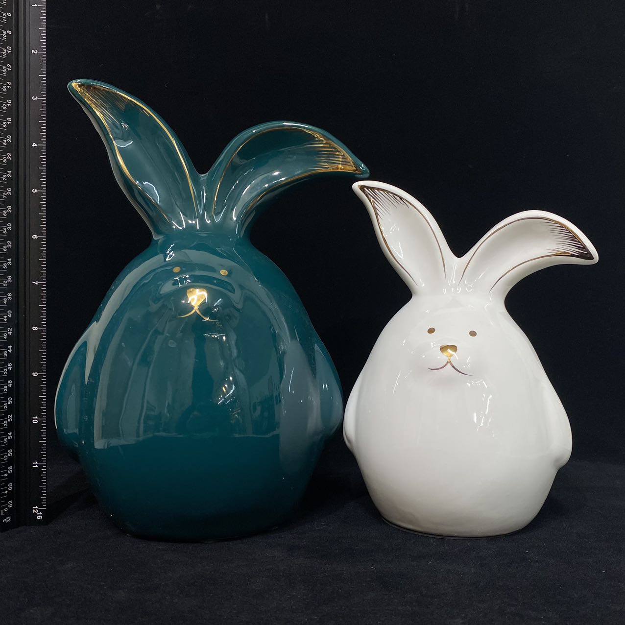 Porcelain animal piggy bank